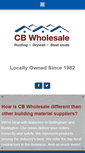 Mobile Screenshot of cbwholesale.com